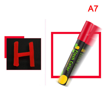 Φθορίζον μαρκαδόρο Liquid Chalk Erasable Highlighter, για Λευκό πίνακα, Διαφημιστικός πίνακας κιμωλίας LED για γκράφιτι