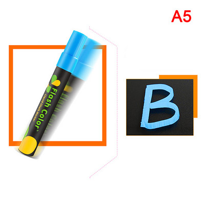 Φθορίζον μαρκαδόρο Liquid Chalk Erasable Highlighter, για Λευκό πίνακα, Διαφημιστικός πίνακας κιμωλίας LED για γκράφιτι