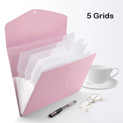 A4-es fájlcsomag Többfunkciós 13 rácsos mappa Kézi fájl mappa Szervező Tárolótartó Irodai dokumentumtároló eszközök