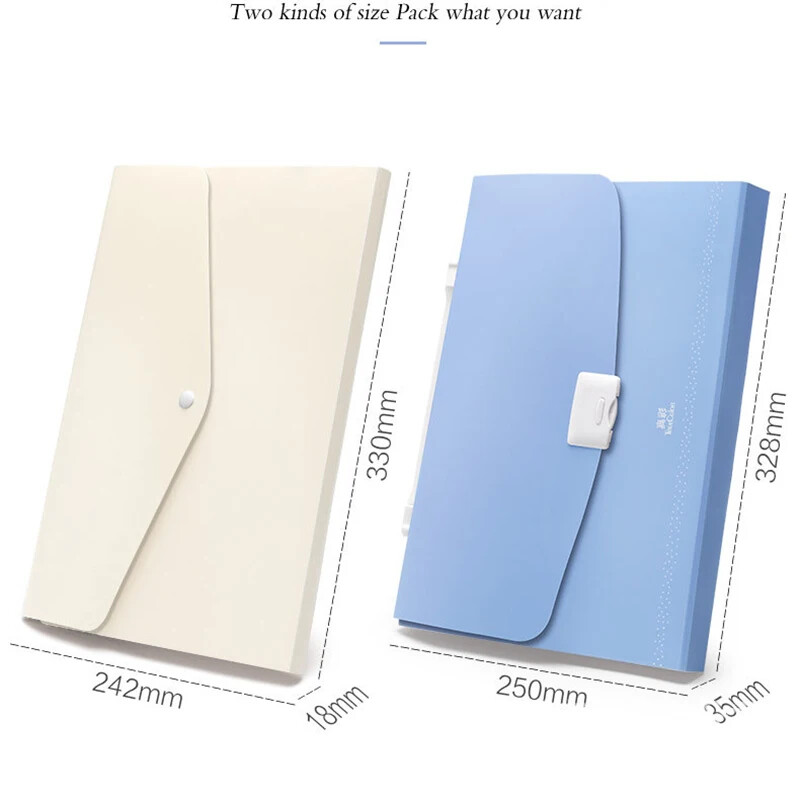 A4-es fájlcsomag Többfunkciós 13 rácsos mappa Kézi fájl mappa Szervező Tárolótartó Irodai dokumentumtároló eszközök