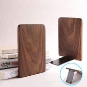 Nature Wooden Bookends Επιτραπέζιο ράφι Γραφείο Αξεσουάρ γραφείου για το σπίτι Αξεσουάρ Βιβλιοθήκη Βιβλιοθήκη Ξύλινα άκρα βιβλίων