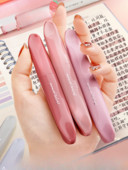 4db pasztell kiemelő készlet jelölő toll ajakrúzs design puha ecset hegy rajzoláshoz festéshez Irodai bélés Iskolai kellékek Kawaii