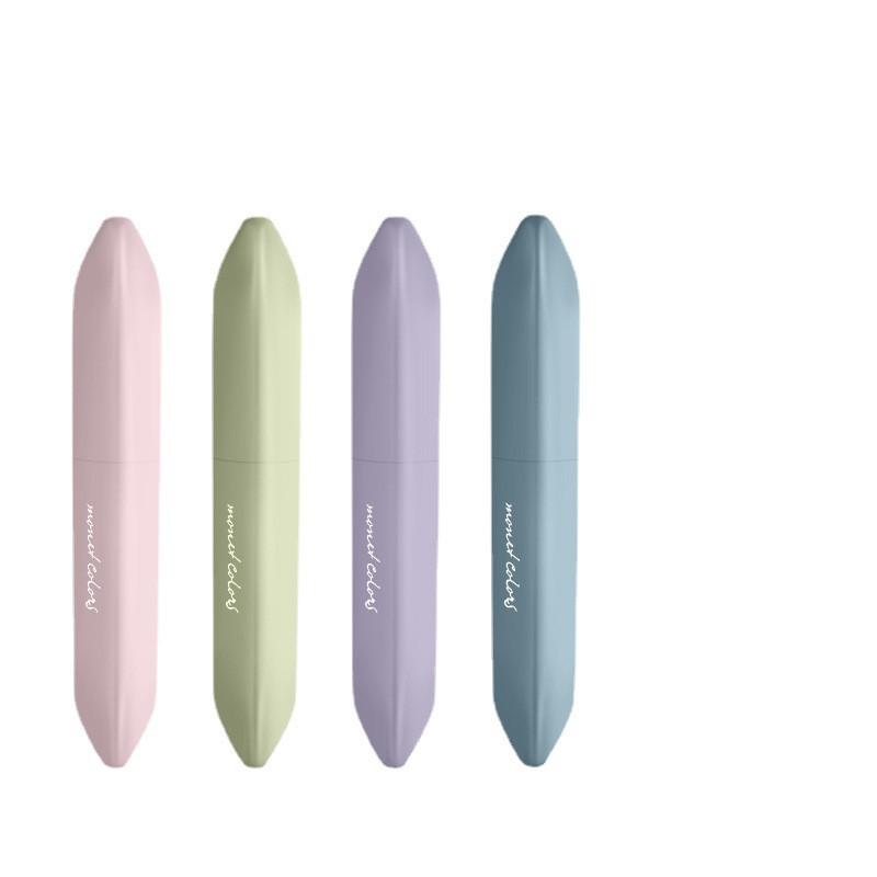 4db pasztell kiemelő készlet jelölő toll ajakrúzs design puha ecset hegy rajzoláshoz festéshez Irodai bélés Iskolai kellékek Kawaii