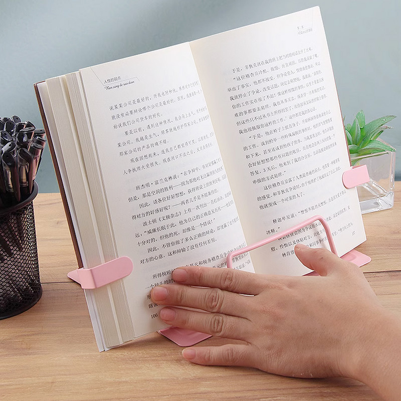 Φορητό Πώμα Βιβλίων Βάση ανάγνωσης Βιβλιοθήκη Μεταλλική Ρυθμιζόμενη βάση μαθητών Αναδιπλούμενη Παιδική βάση γραφής Χρήση γραφείου