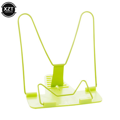 Нова преносима сгъваема регулируема стойка за книги Поставка за книги за четене Основа на притежателя на документи Рафт за книги за четене Четене на книги за книги