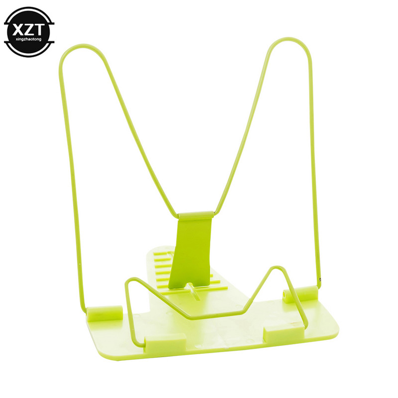 Нова преносима сгъваема регулируема стойка за книги Поставка за книги за четене Основа на притежателя на документи Рафт за книги за четене Четене на книги за книги