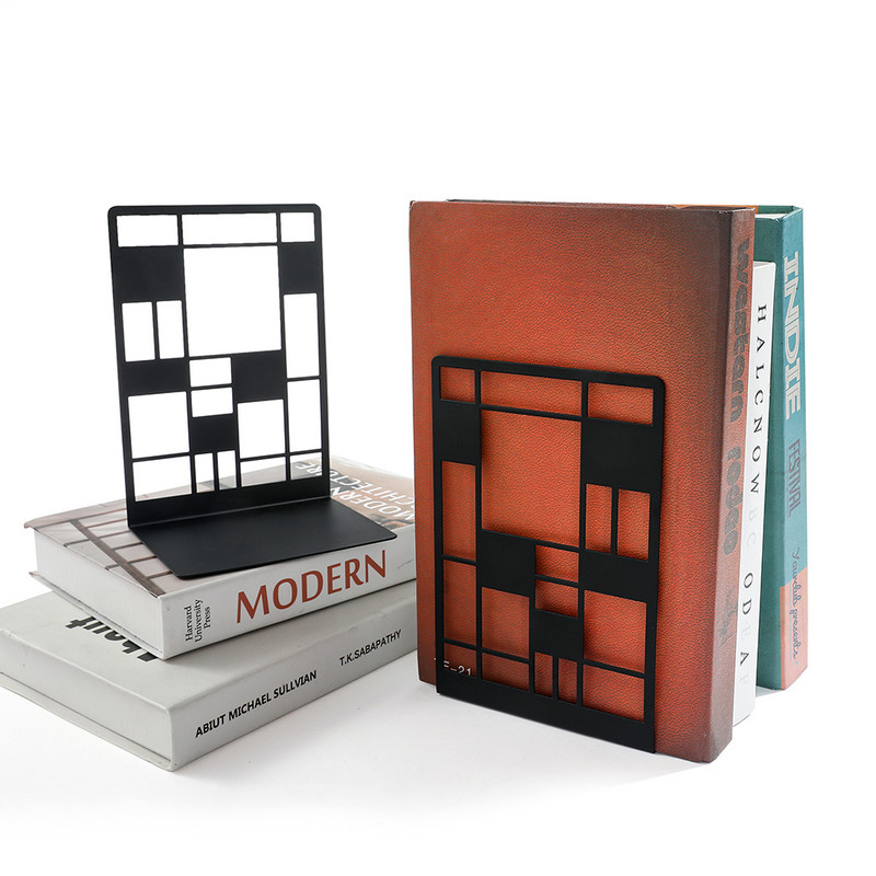 2 db Színes korlátok könyvvégek polcokhoz Duty Bookend nehéz könyvekhez Rendezőkönyv Kezdőlap Könyvtartó Könyvállvány Tartó Állvány Polc