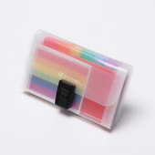 A6 műanyag hordozható irattartó mappa bővítő pénztárca számla nyugta iratrendező irodai tárolótáska mappák irattári termékek