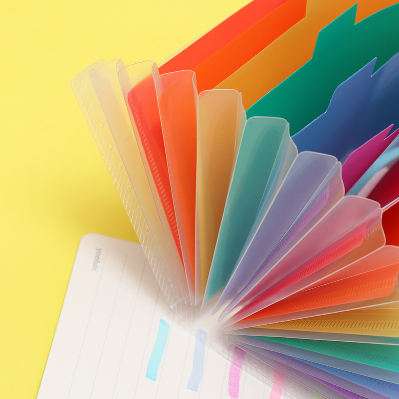 A6 műanyag hordozható irattartó mappa bővítő pénztárca számla nyugta iratrendező irodai tárolótáska mappák irattári termékek