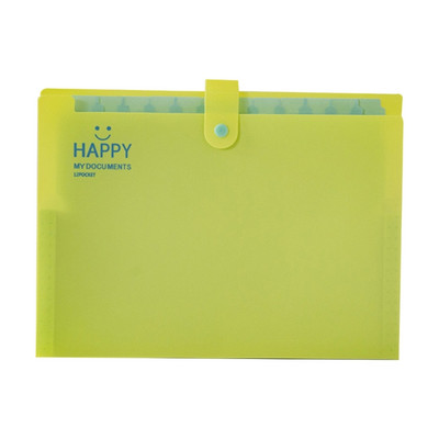 Dokumentų tvarkyklės Akordeonai Išplečiamas failų aplankas Happy Face File Organizer