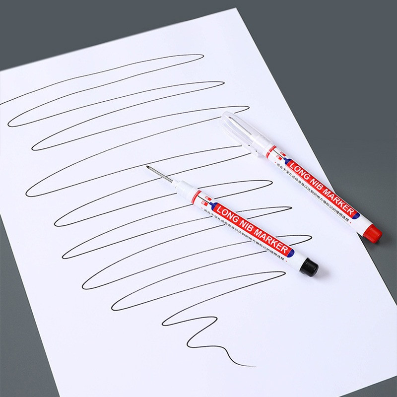 Višenamjenska 20 mm duga olovka s perom za perforaciju za metalno drvo Perforirana olovka s dubokim rupama Vodootporna kupaonska drvena dekoracija