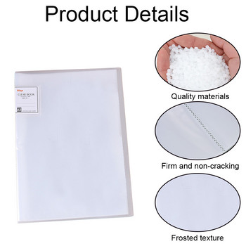 A3 30 Σελίδες Diamond Folder Painting Paper Organizer Οθόνη αποθήκευσης εξώφυλλου εγγράφου Βιβλιοθήκη φωτογραφικού άλμπουμ