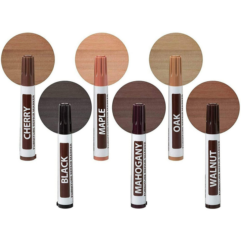 Popravak namještaja Drveni pod ormarića Dotjerani markeri Bojice Štapići za popunjavanje Olovka Drvene olovke za popravak oštećenih ogrebotina