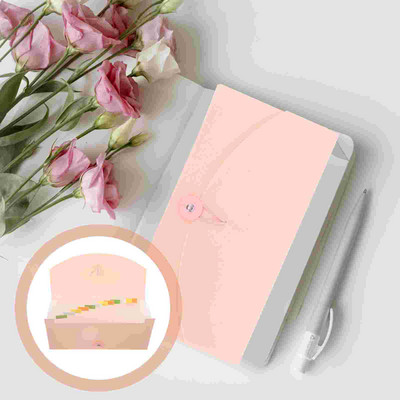 Папка Чанта за органи B6 Акордеон Държач за банкноти Органайзер Пластмасов купон Карти Чантичка с джобове Разписки Офис