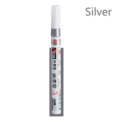 8 цвята перманентни метални маркери 0,7 мм фини сребърни/златни/бели химикалки Графити Art Canvas Метална керамична кука Liner Pen