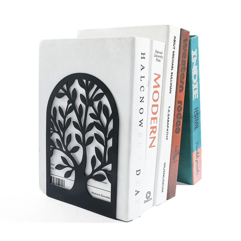 Új stílusú, fekete reményfa, az asztali könyvnek vége az irodai asztali számítógépnek, a kezdőlapnak Ajándék a könyvek szerelmeseinek Irodai asztali vas könyvtartó