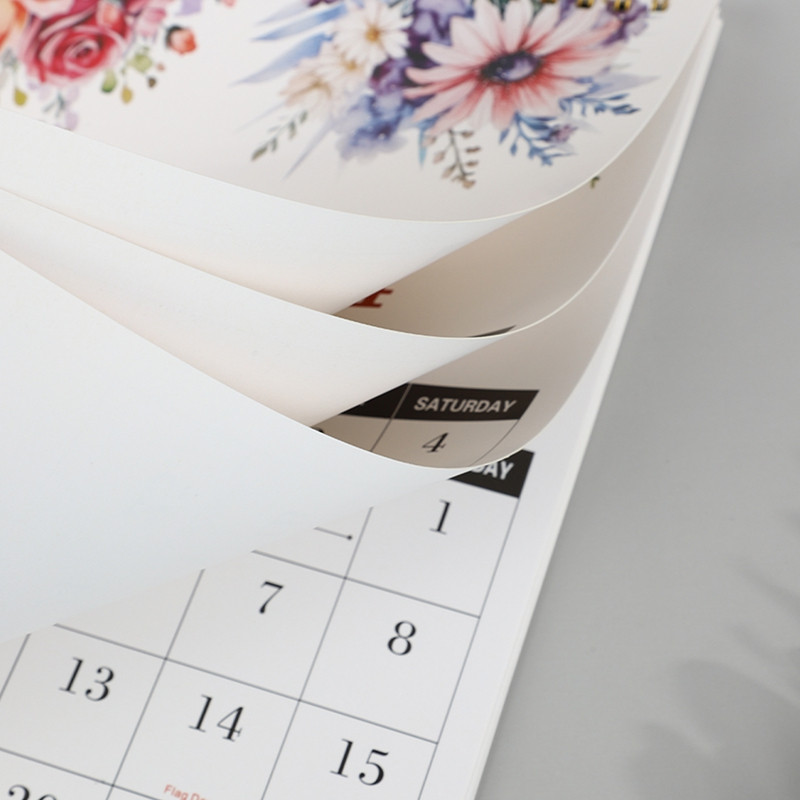 2024-es egyszerű havi falinaptár ütemező tervező függő fali naptár papír naptár heti napi tervezés éves napirend