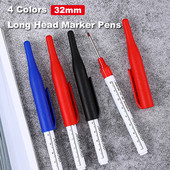 32MM markeri velikog kapaciteta s dugim glavama, višenamjenski ukrasi za kupaonicu, 3/1kom, flomasteri s dubokim rupama, umjetnički pribor