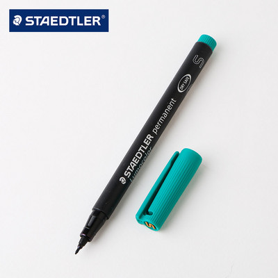 Staedtler Lumocolor 313/317/318 Μόνιμος δείκτης S/M/F Felt Tip Αδιάβροχο Μαύρο Μπλε Πράσινο Κόκκινο μελάνι για CD Graffiti Metal Glass