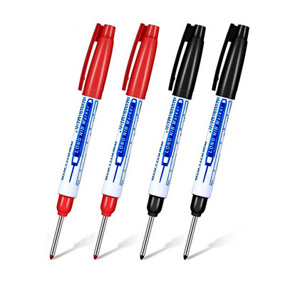 4 db/szett 30mm hosszú fejjelek Asztalos szerkezet Mélylyuk jelölő tollak Többcélú jelölőtoll íróeszköz