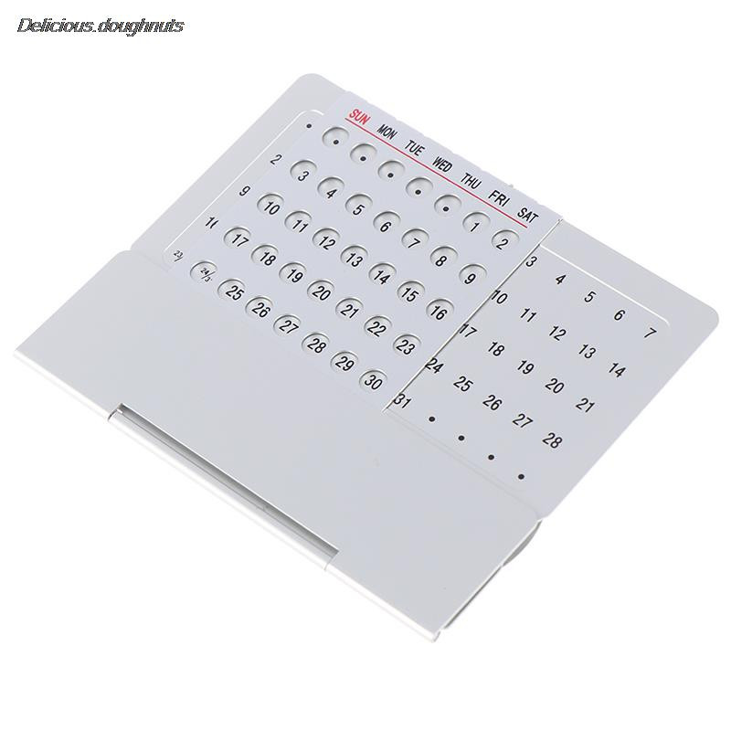 1 τμχ Μεταλλική κατασκευή 100 Χρόνια Διαρκή Ημερολόγιο Αναλώσιμα γραφείου