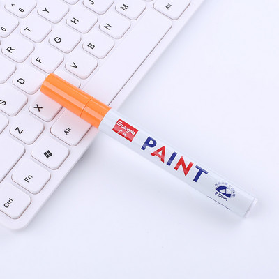 1db fehér vízálló autók kerékabroncs olajos jelölő toll autó gumiabroncs festék toll CD fém tartós festék jelölő graffiti javítás