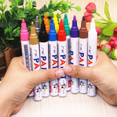 1 tk veekindel õlipõhine marker värvi püsiv värvimarker DIY albumi grafiti remondivärvi marker