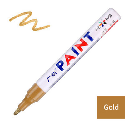 1 tk veekindel õlipõhine marker värvi püsiv värvimarker DIY albumi grafiti remondivärvi marker