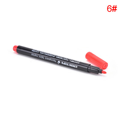 20 színű szövet és póló bélés jelölő toll textil festék szövet pigment barkács festési kellékek