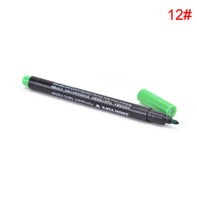 20 színű szövet és póló bélés jelölő toll textil festék szövet pigment barkács festési kellékek