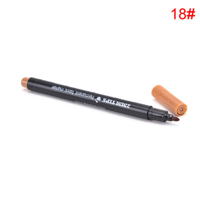 20 színű szövet és póló bélés jelölő toll textil festék szövet pigment barkács festési kellékek