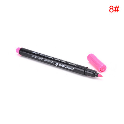 20 színű szövet és póló bélés jelölő toll textil festék szövet pigment barkács festési kellékek