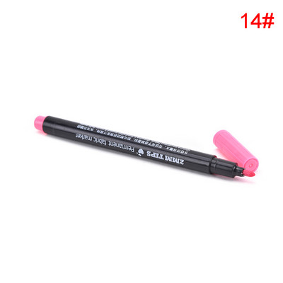 20 színű szövet és póló bélés jelölő toll textil festék szövet pigment barkács festési kellékek