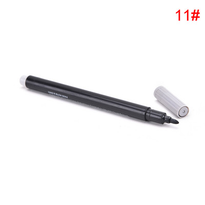 20 színű szövet és póló bélés jelölő toll textil festék szövet pigment barkács festési kellékek