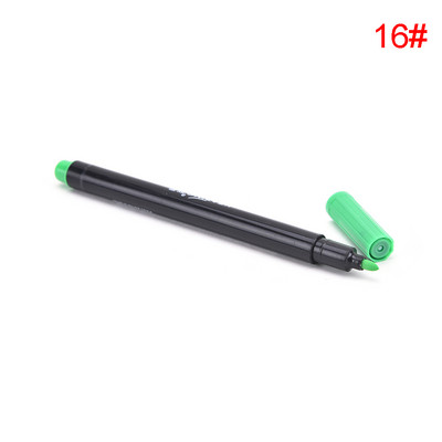 20 színű szövet és póló bélés jelölő toll textil festék szövet pigment barkács festési kellékek