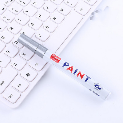 12 színű vízálló fluoreszkáló toll kiemelő autógumi gumiabroncs futófelület CD fém tartós festék jelölő Graffti olajos jelölő toll