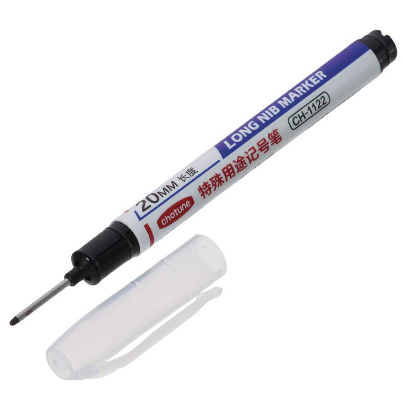 Többcélú mélylyukjelölő toll, hosszú orrú marker Mély fúrólyuk, hosszú, mechanikus asztalosipari színes toll famegmunkáláshoz