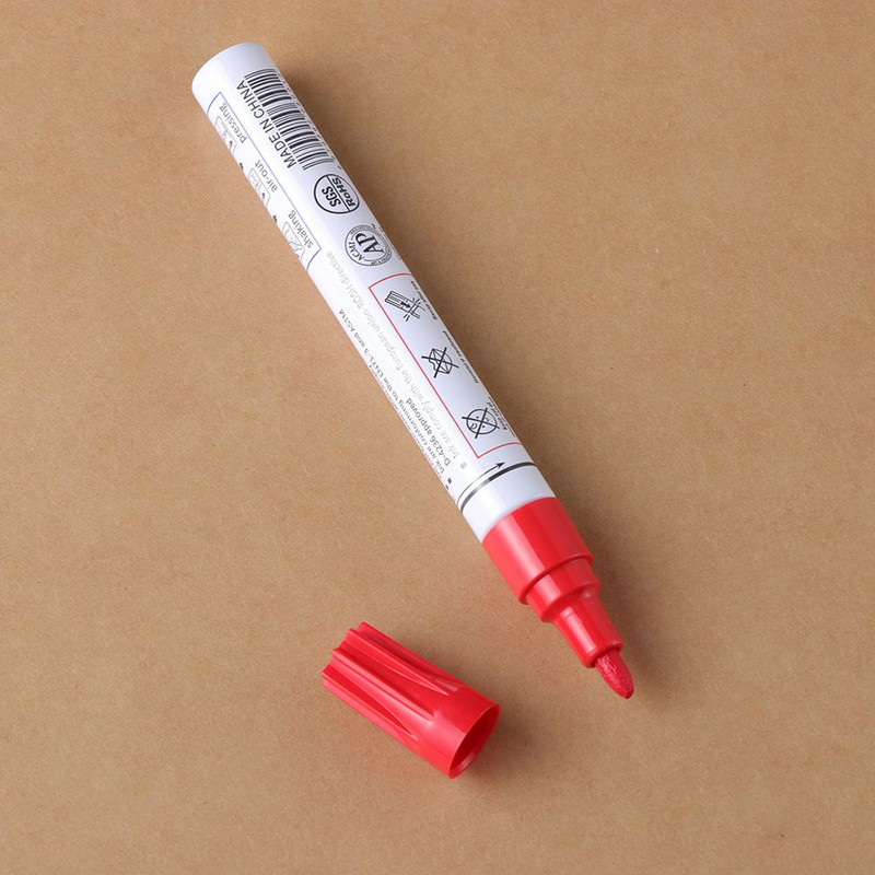 1 db színes toll készlet vízálló gumi tartós festék jelölő toll autógumi futófelület környezetbarát gumifestés jelölő