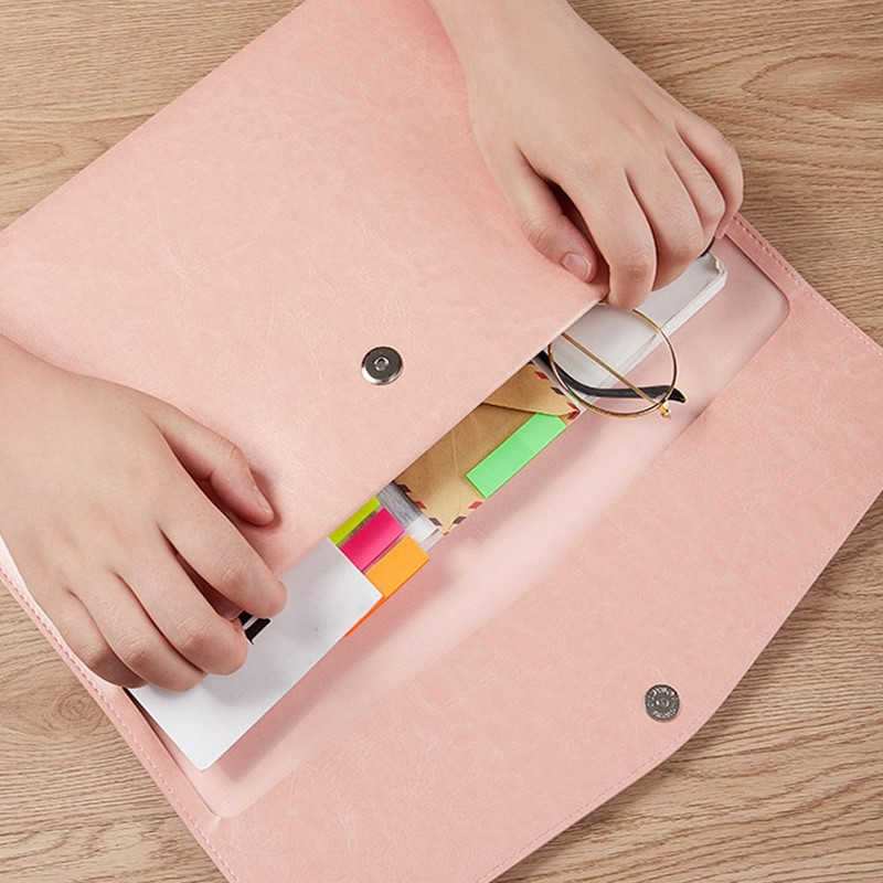 1 db A4 A6 bőr irattartó mappa adatcsomag dokumentum táska divat aktatáska adat szerződés számlarendező iskolai irodaszerek