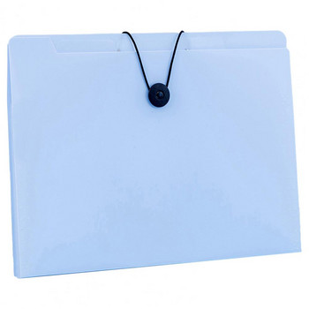 File Organizer Morandi Color Organ Folder Portable Exam Paper Store Χρήσιμο A4 250 Sheets Desk File Organizer