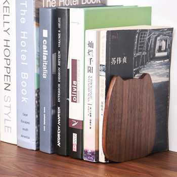 Επιτραπέζιο βιβλιοθήκη Ξύλινη θήκη για περιοδικά για βιβλία τέχνης Βάση βάσης σιδερένια βάση Διακοσμήσεις δωματίου για γραφείο σπιτιού