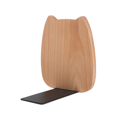 Stolni držač za knjige Drveni umjetnički držač za knjige Držač za časopise Donji dio željeznog postolja Ukrasi za kućni ured