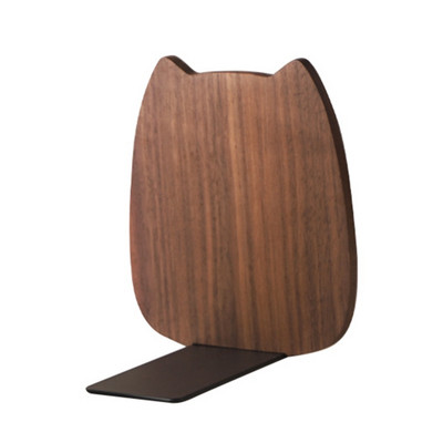 Stolni držač za knjige Drveni umjetnički držač za knjige Držač za časopise Donji dio željeznog postolja Ukrasi za kućni ured