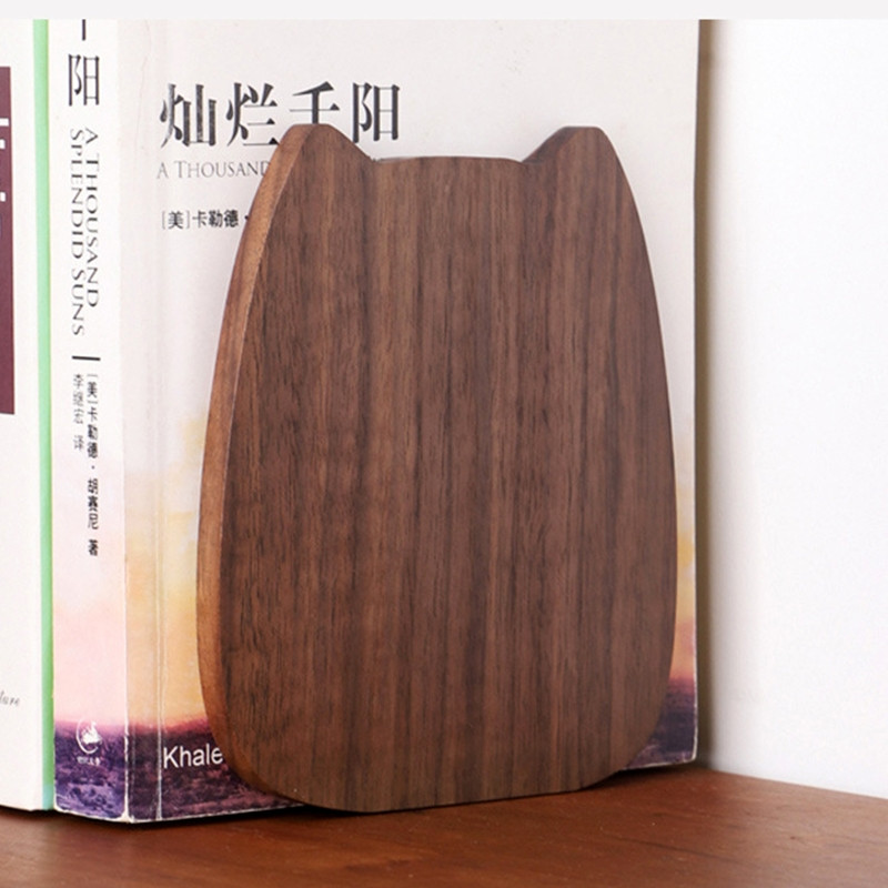 Stolni držač za knjige Drveni umjetnički držač za knjige Držač za časopise Donji dio željeznog postolja Ukrasi za kućni ured