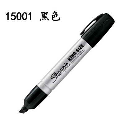 Sharpie King méretű állandó markerek 5-8 mm vésőhegy fekete kék piros munkához ipari műanyag fa kő fólia fém bőr