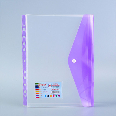 Pattintható záródású pénztárca átlátszó cipzáras táska Tárolótáska A4-es irattartók Dokumentumrendező Teszt papírtartó Dokumentumtáska