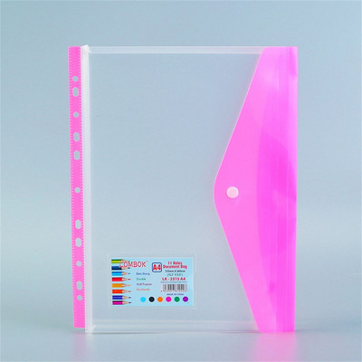 Pattintható záródású pénztárca átlátszó cipzáras táska Tárolótáska A4-es irattartók Dokumentumrendező Teszt papírtartó Dokumentumtáska