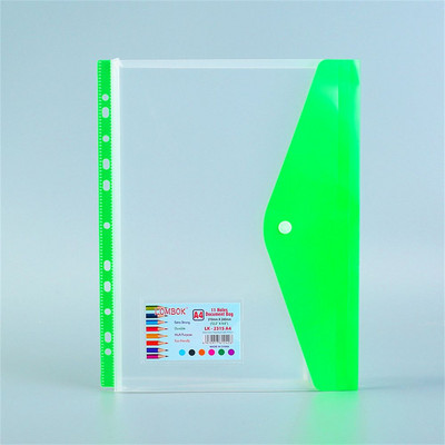 Pattintható záródású pénztárca átlátszó cipzáras táska Tárolótáska A4-es irattartók Dokumentumrendező Teszt papírtartó Dokumentumtáska