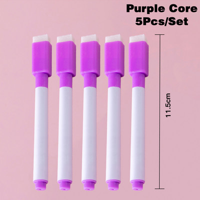 5db/készlet Törölhető tábla jelölőtoll Színes fehér tábla toll Graffiti színes toll Irodai iskolai művészeti jelölő irodaszerek