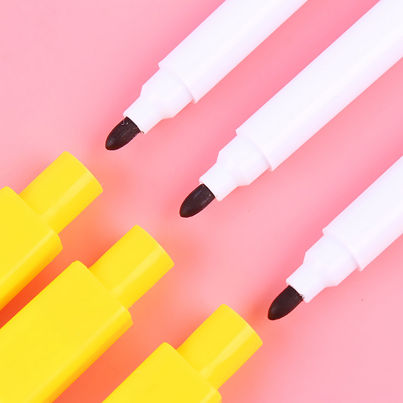 5db/készlet Törölhető tábla jelölőtoll Színes fehér tábla toll Graffiti színes toll Irodai iskolai művészeti jelölő irodaszerek